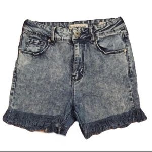 High Rise Jegging Shorts Size 3